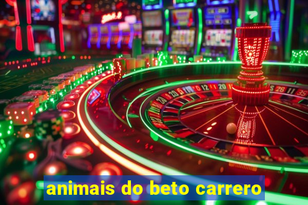 animais do beto carrero